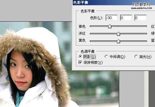 photoshop給偏暗的影樓照片潤色