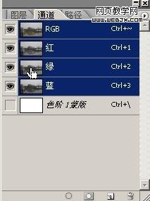 ps調色教程:模糊風景照片調清晰色彩-webjx.com