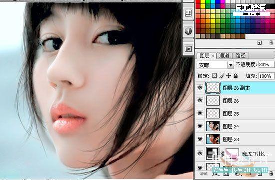 photoshop后期處理:偏色照片修飾美化_網頁設計
