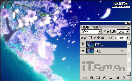photoshop照片合成教程:夢(mèng)幻雪山-網(wǎng)頁(yè)設(shè)計(jì)
