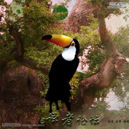 photoshop合成魔幻虛構的繪畫場景