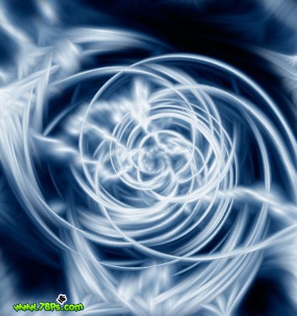 photoshop入門實例:濾鏡制作旋風特效_webjx.com