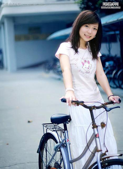 photoshop調色教程:回憶幸福美女-www.webjx.com