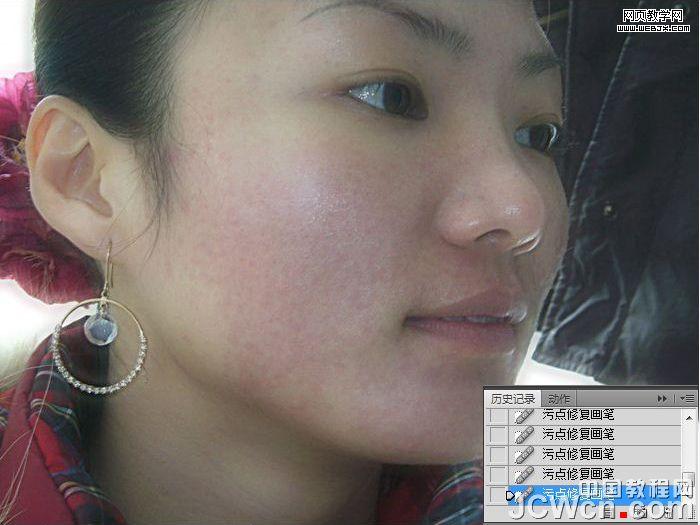 練就網絡美女 ps完美除痘痘磨皮教程_網頁設計