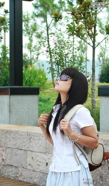 ps美女照片調色:好看的韓式風格美女_網頁設計