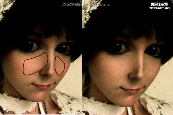 photoshop教程:可愛的美女3d娃娃