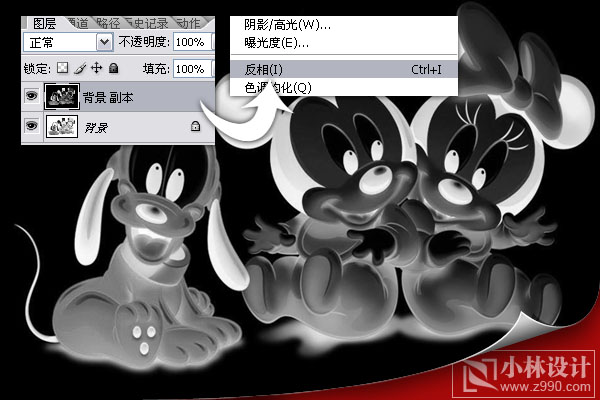 photoshop入門:制作照片輪廓線描特效_網頁設計