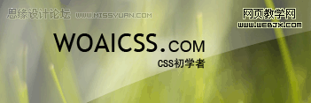 photoshop簡單規劃vista風格網站首頁布局-webjx.com