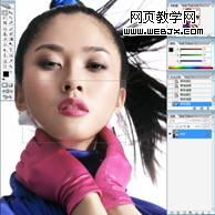 ps液化濾鏡塑造mm完美的臉形