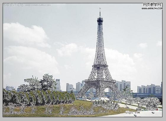 photoshop中制作雪景照片的2種方法_網頁設計