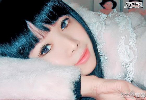 ps調色教程:卡通仿手繪美女-www.webjx.com