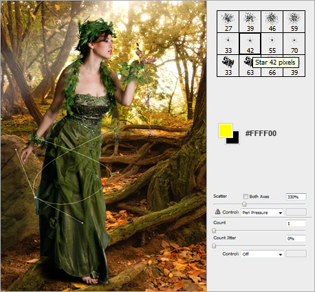 photoshop照片合成:制作奇幻森林場景_網(wǎng)頁設(shè)計(jì)