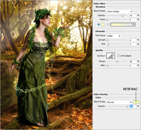 photoshop照片合成:制作奇幻森林場景_網(wǎng)頁設(shè)計(jì)