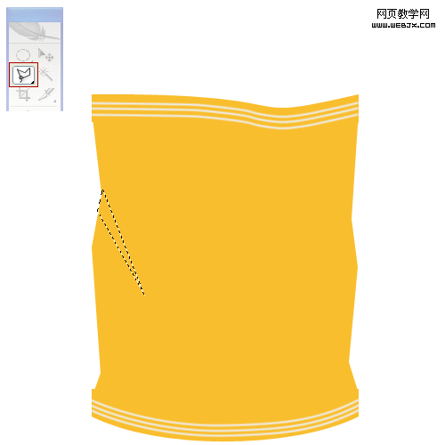 photoshop繪制撕開口的樂(lè)事美味薯片塑料包裝_網(wǎng)頁(yè)設(shè)計(jì)