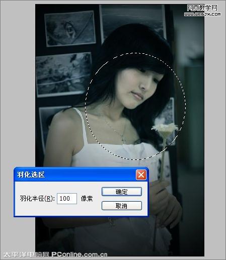 photoshop把圖片調(diào)成冷艷憂(yōu)郁色調(diào)-www.webjx.com