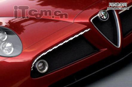ps照片合成:飛速著火的汽車