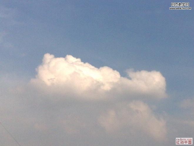 ps簡單快速調(diào)整灰暗天空為藍(lán)天空_webjx.com