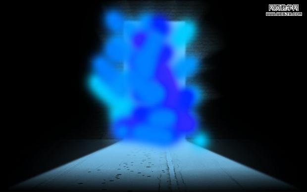 ps合成教程:走進(jìn)神秘發(fā)光之門的男孩-webjx.com