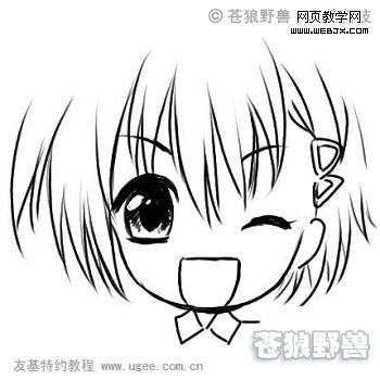 photoshop+友基數位板繪制可愛卡通漫畫_網頁設計