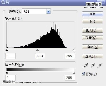ps調色教程：金粉色調性感美女模特-網頁設計