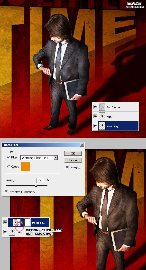 photoshop合成教程：建構主義職場海報_webjx.com