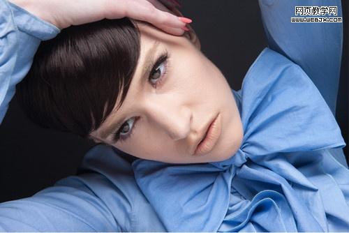 ps女模特照片：撩人心懸的美睫_網(wǎng)頁設(shè)計