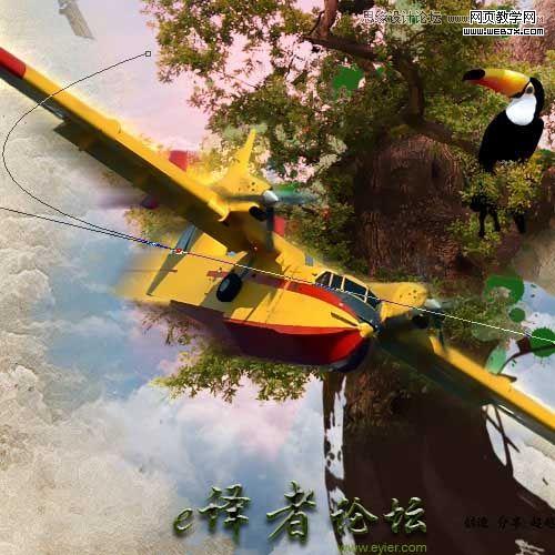 photoshop合成魔幻虛構的繪畫場景