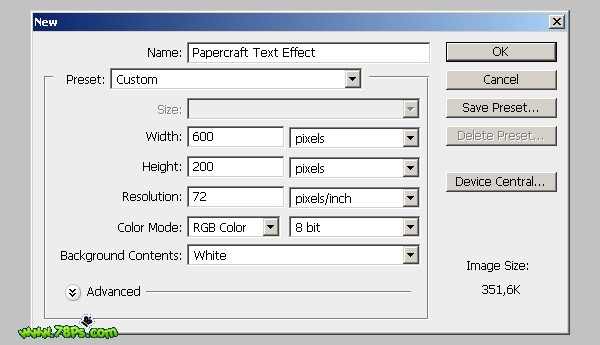 photoshop快速制作漂亮的剪紙字_webjx.com