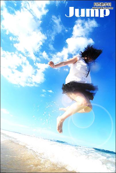ps教程:打造充滿夏日陽光的美女照片-webjx.com