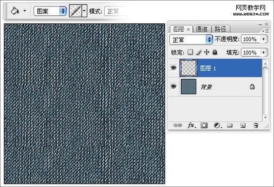 photoshop教程:穿牛仔質感上衣美女-webjx.com
