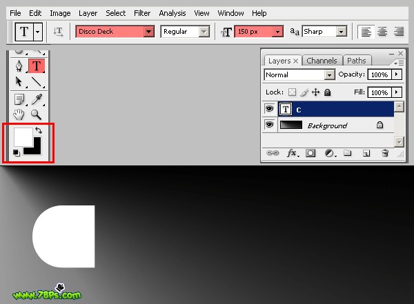 photoshop快速制作漂亮的剪紙字_webjx.com