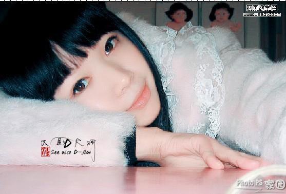 ps調色教程:卡通仿手繪美女-www.webjx.com