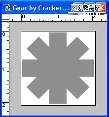 photoshop制作精美的齒輪