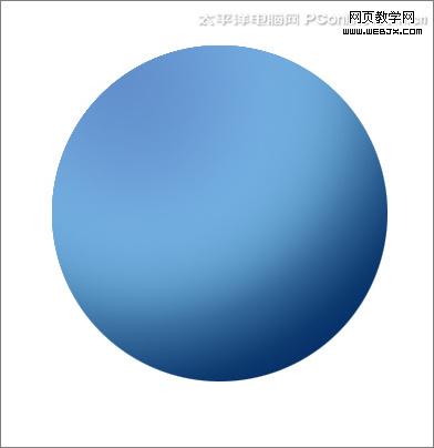 photoshop鋼筆工具繪制大眾汽車車標_www.webjx.com