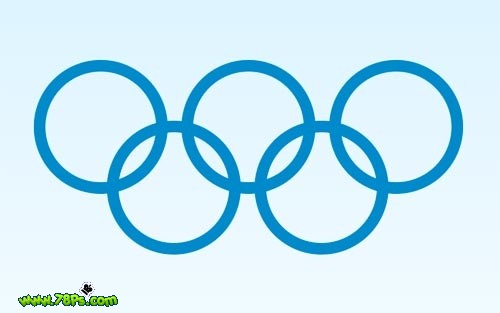 photoshop入門:繪制立體效果奧運五環效果圖_webjx