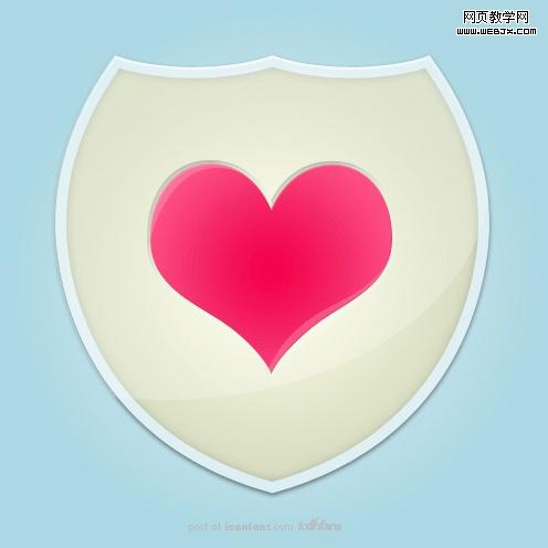 photoshop自定義形狀工具繪制出色圖標-網頁設計