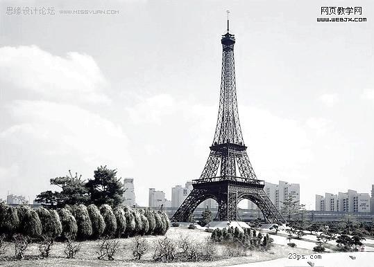 photoshop中制作雪景照片的2種方法_網頁設計