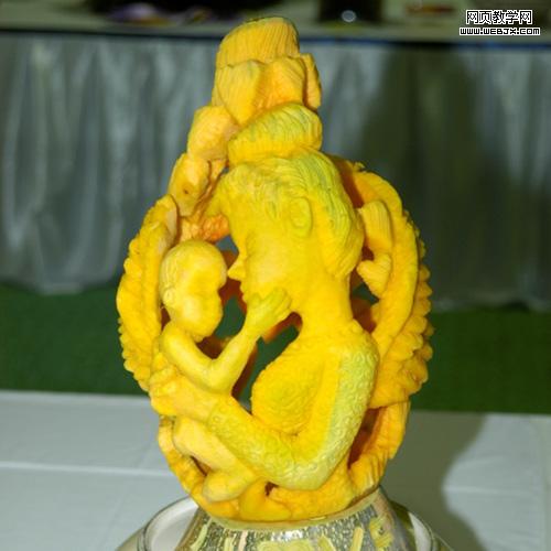 作品欣賞:用植物水果進行的藝術創作_網頁設計