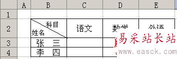 WPS表格中繪制“斜線表頭”的兩種方法
