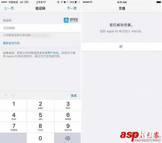 appstore,支付寶
