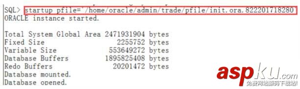 ora,32004,oracle,啟動實例,oracle啟動實例命令
