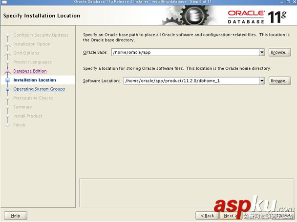 Linux系統（X64）安裝Oracle11g完整安裝圖文教程另附基本操作