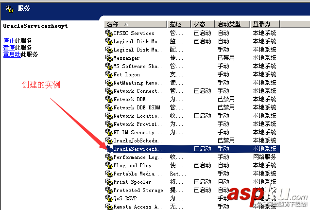 Oracle 手動創建數據庫步驟詳解
