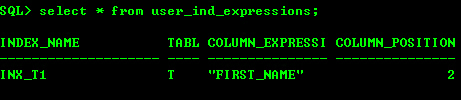 Oracle中實(shí)現(xiàn)MySQL show index from table命令SQL腳本分享 Oracle中實(shí)現(xiàn)MySQL show index from table命令SQL腳本分享