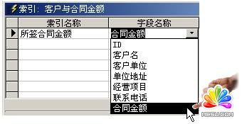 Access2000如何創建索引?