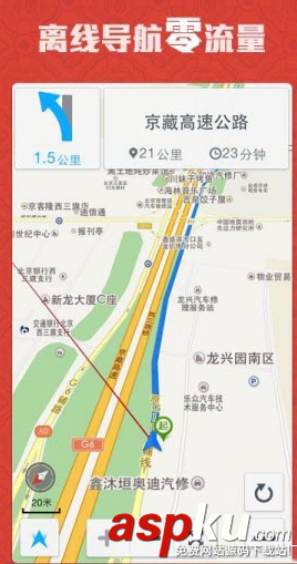 離線導航,導航軟件